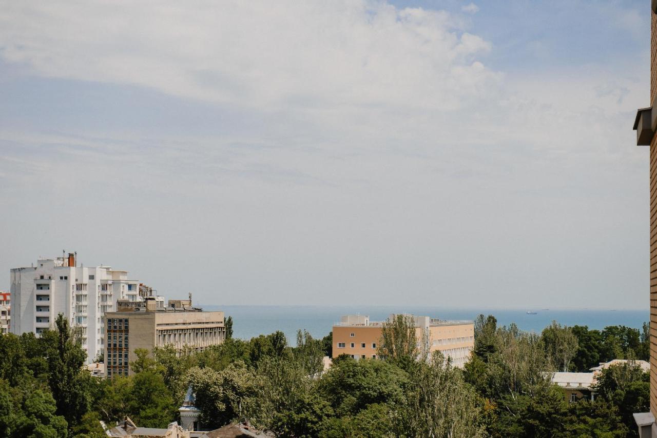 К Морю 5 Мин! Французский Бульвар 26 Спальных Мест 6 ! Odessa Exterior foto